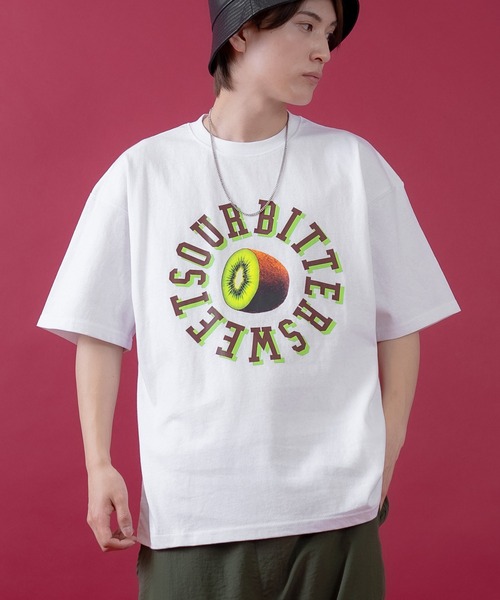 SIDEWAY STANCE(サイドウェイスタンス)の「【SIDEWAY STANCE】キウイ 半袖Tシャツ(Tシャツ/カットソー・メンズ・ブラック/ホワイト/カーキ・MEDIUM/SMALL/LARGE/X-LARGE)」の10枚目の写真