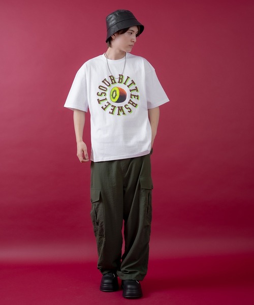 SIDEWAY STANCE(サイドウェイスタンス)の「【SIDEWAY STANCE】キウイ 半袖Tシャツ(Tシャツ/カットソー・メンズ・ブラック/ホワイト/カーキ・MEDIUM/SMALL/LARGE/X-LARGE)」の13枚目の写真