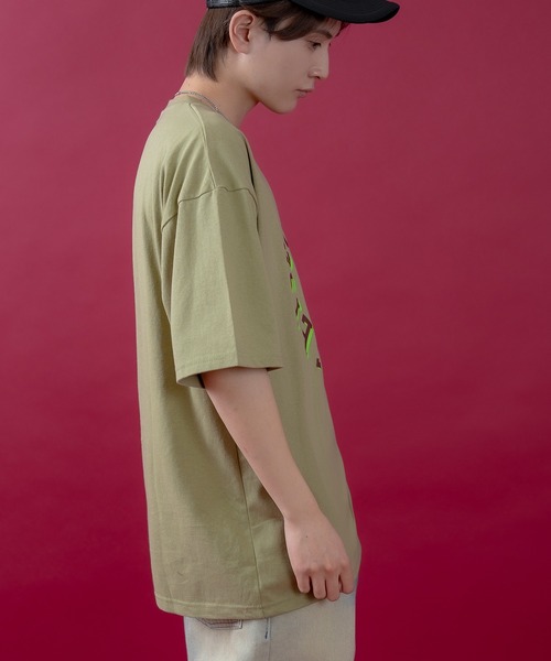 SIDEWAY STANCE(サイドウェイスタンス)の「【SIDEWAY STANCE】キウイ 半袖Tシャツ(Tシャツ/カットソー・メンズ・ブラック/ホワイト/カーキ・MEDIUM/SMALL/LARGE/X-LARGE)」の6枚目の写真