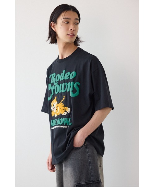 RODEO CROWNS WIDE BOWL（ロデオクラウンズワイドボウル）の「NOT WASTED Tシャツ（Tシャツ/カットソー・メンズ・オフホワイト/ブラック/レッド・MEDIUM/LARGE）」の14枚目の写真