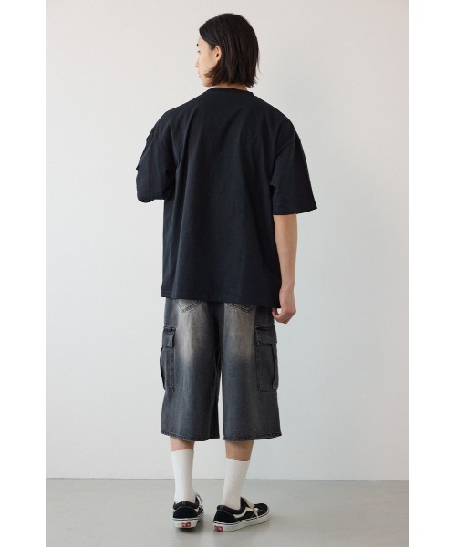 RODEO CROWNS WIDE BOWL（ロデオクラウンズワイドボウル）の「NOT WASTED Tシャツ（Tシャツ/カットソー・メンズ・オフホワイト/ブラック/レッド・MEDIUM/LARGE）」の17枚目の写真