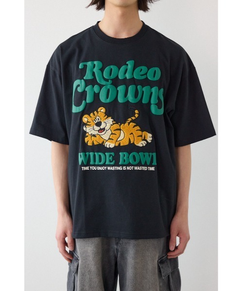 RODEO CROWNS WIDE BOWL（ロデオクラウンズワイドボウル）の「NOT WASTED Tシャツ（Tシャツ/カットソー・メンズ・オフホワイト/ブラック/レッド・MEDIUM/LARGE）」の18枚目の写真