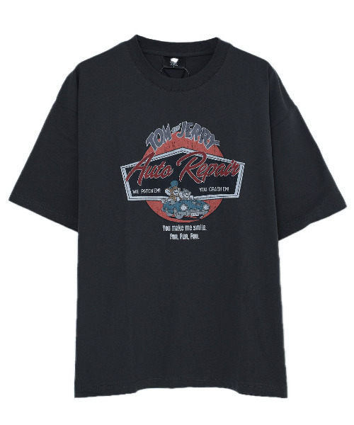 Tom&Jerry(トムアンドジェリー)の「『TOM&JERRY/トムアンドジェリー』USED LIKE TEE(Tシャツ/カットソー・レディース・スミクロ/アイボリー・L/LL/M)」の15枚目の写真
