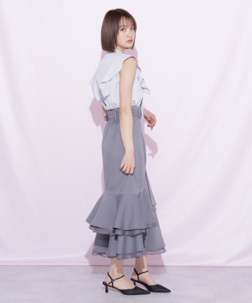 JILL by JILL STUART(ジルバイジルスチュアート)の「シアーランダムヘムスカート(スカート・レディース・グレー系その他/ベージュ・SMALL/MEDIUM)」の16枚目の写真