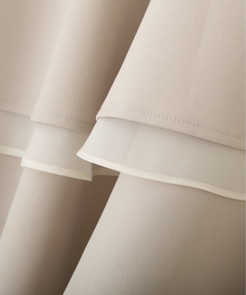 JILL by JILL STUART(ジルバイジルスチュアート)の「シアーランダムヘムスカート(スカート・レディース・グレー系その他/ベージュ・SMALL/MEDIUM)」の5枚目の写真