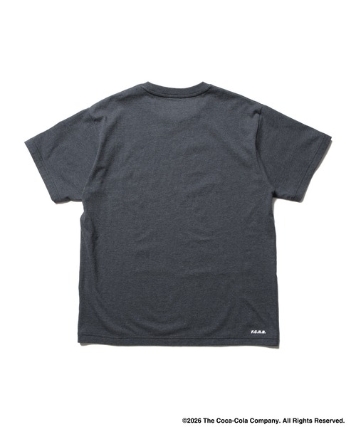 F.C.Real Bristol(エフシーレアルブリストル)の「Coca-Cola HEATHER TEE(Tシャツ/カットソー・メンズ・グレー/ブラック/ホワイト・SMALL/LARGE/MEDIUM/XX-LARGE/X-LARGE)」の8枚目の写真