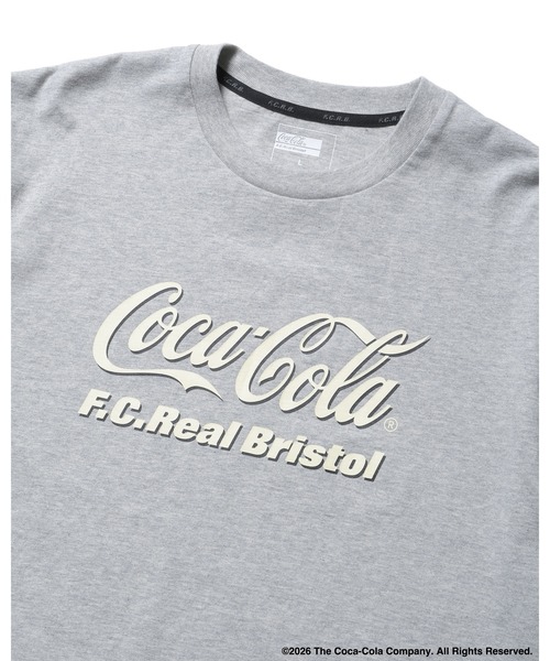 F.C.Real Bristol(エフシーレアルブリストル)の「Coca-Cola HEATHER TEE(Tシャツ/カットソー・メンズ・グレー/ブラック/ホワイト・SMALL/LARGE/MEDIUM/XX-LARGE/X-LARGE)」の12枚目の写真