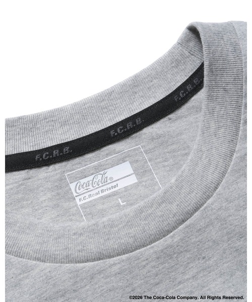 F.C.Real Bristol(エフシーレアルブリストル)の「Coca-Cola HEATHER TEE(Tシャツ/カットソー・メンズ・グレー/ブラック/ホワイト・SMALL/LARGE/MEDIUM/XX-LARGE/X-LARGE)」の13枚目の写真