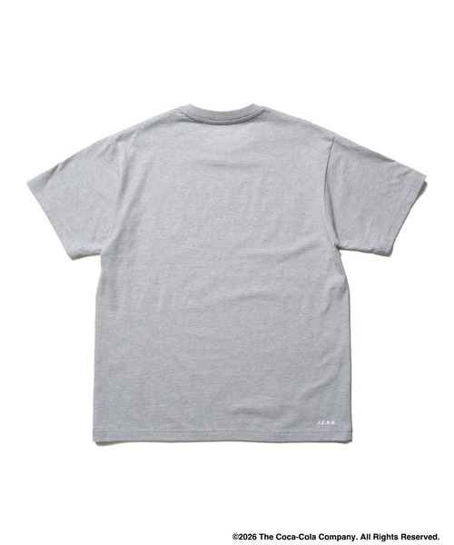 F.C.Real Bristol(エフシーレアルブリストル)の「Coca-Cola HEATHER TEE(Tシャツ/カットソー・メンズ・グレー/ブラック/ホワイト・SMALL/LARGE/MEDIUM/XX-LARGE/X-LARGE)」の11枚目の写真