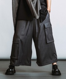 NO ID. | 【NO ID.】Baggy Cropped Cargo Trousers / バギー クロップド カーゴ トラウザーズ(カーゴパンツ)