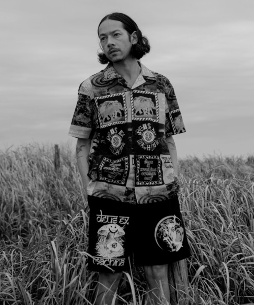 DEUS EX MACHINA(デウスエクスマキナ)の「WASHED AWAY SHIRT(シャツ/ブラウス・メンズ・ブラック×ブルー・M/L)」の8枚目の写真