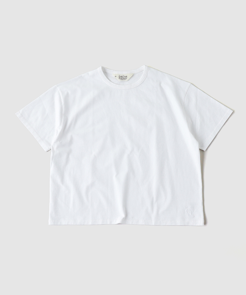 BRAIN DEAD（ブレインデット）の「BRAIN DEAD / ブレインデッド EASY T-SHIRT WH/BK（Tシャツ/カットソー・メンズ・ブラック/ホワイト・X-LARGE/LARGE/MEDIUM）」の2枚目の写真