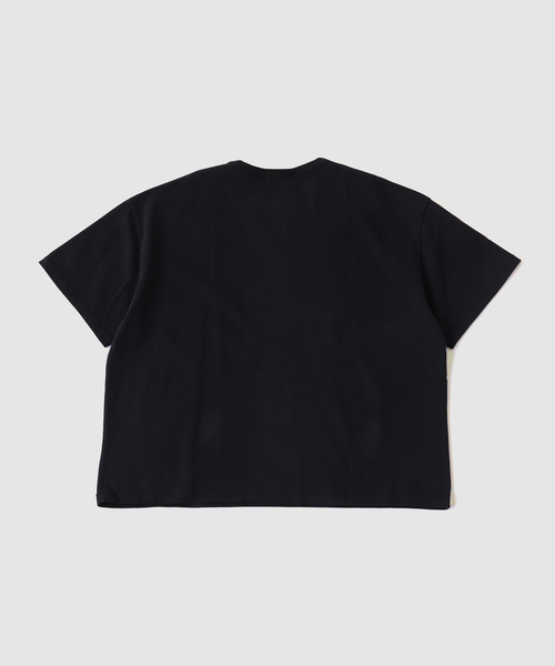 BRAIN DEAD（ブレインデット）の「BRAIN DEAD / ブレインデッド EASY T-SHIRT WH/BK（Tシャツ/カットソー・メンズ・ブラック/ホワイト・X-LARGE/LARGE/MEDIUM）」の3枚目の写真