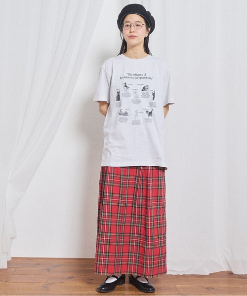 fig London(フィグロンドン)の「Kitty skirt(スカート・レディース・レッド・FREE)」の12枚目の写真