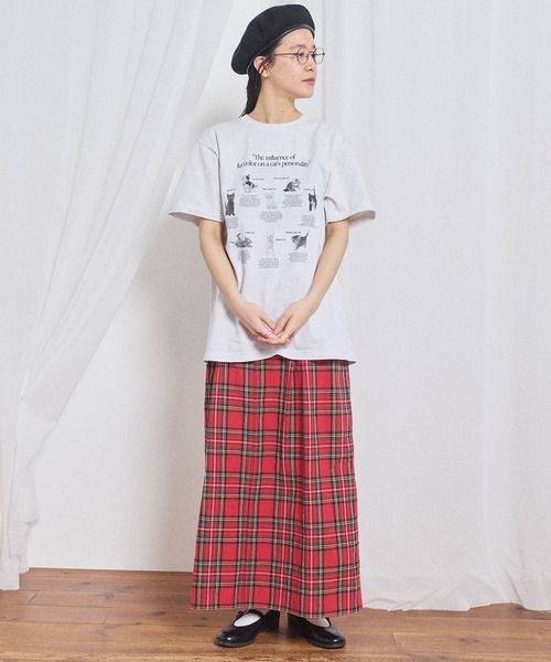 fig London(フィグロンドン)の「Kitty skirt(スカート・レディース・レッド・FREE)」の13枚目の写真