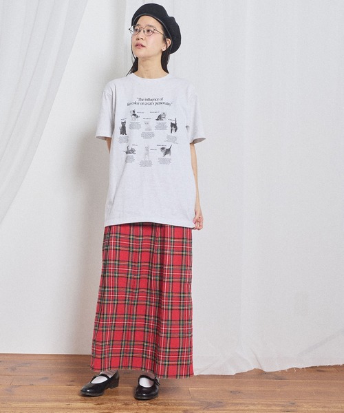 fig London(フィグロンドン)の「Kitty skirt(スカート・レディース・レッド・FREE)」の14枚目の写真
