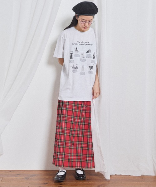 fig London(フィグロンドン)の「Kitty skirt(スカート・レディース・レッド・FREE)」の18枚目の写真