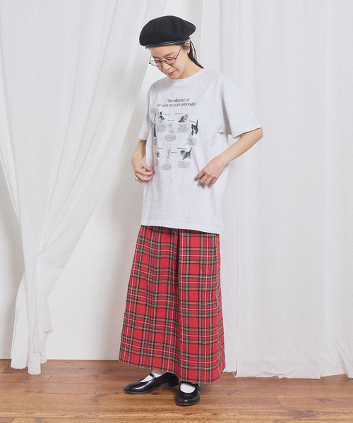 fig London(フィグロンドン)の「Kitty skirt(スカート・レディース・レッド・FREE)」の19枚目の写真