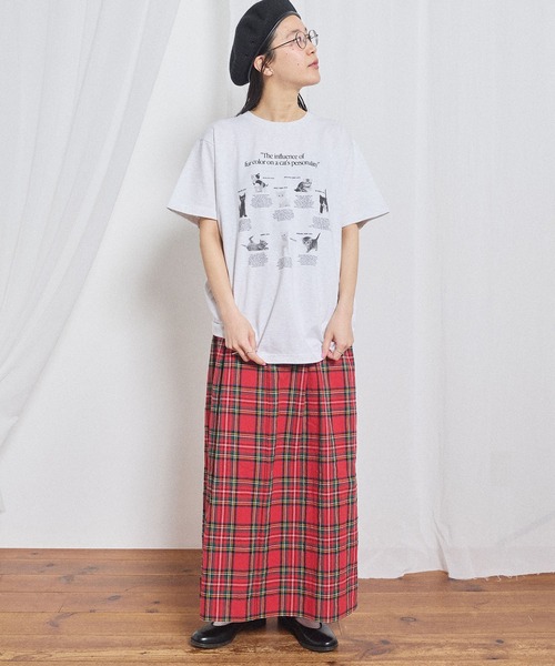 fig London(フィグロンドン)の「Kitty skirt(スカート・レディース・レッド・FREE)」の20枚目の写真