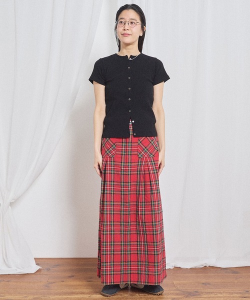 fig London(フィグロンドン)の「Kitty skirt(スカート・レディース・レッド・FREE)」の5枚目の写真
