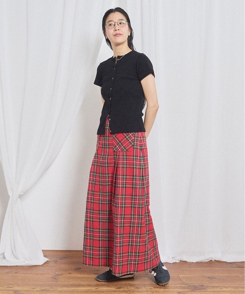 fig London(フィグロンドン)の「Kitty skirt(スカート・レディース・レッド・FREE)」の6枚目の写真