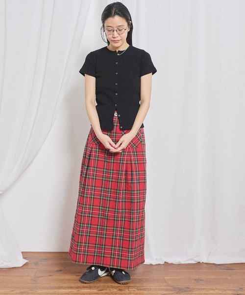 fig London(フィグロンドン)の「Kitty skirt(スカート・レディース・レッド・FREE)」の7枚目の写真