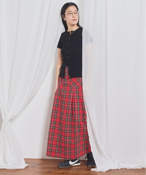 fig London(フィグロンドン)の「Kitty skirt(スカート・レディース・レッド・FREE)」の9枚目の写真
