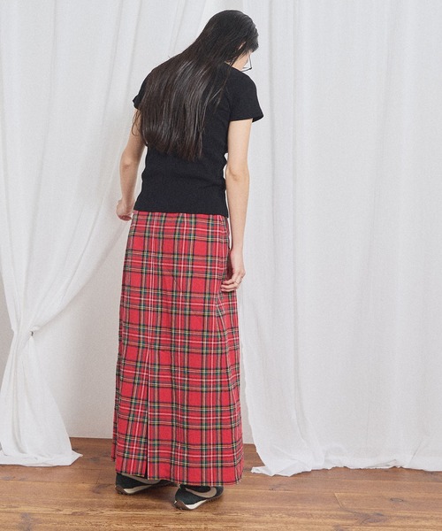 fig London(フィグロンドン)の「Kitty skirt(スカート・レディース・レッド・FREE)」の10枚目の写真