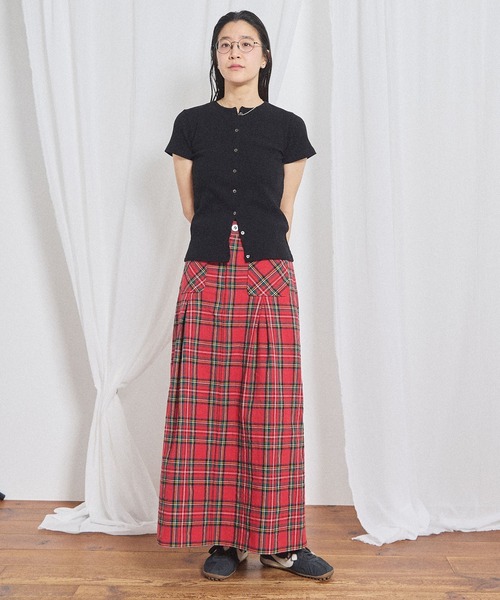 fig London(フィグロンドン)の「Kitty skirt(スカート・レディース・レッド・FREE)」の4枚目の写真