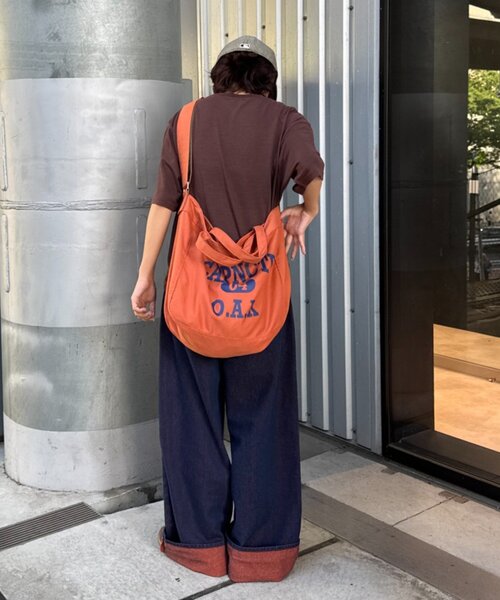 CIAOPANIC TYPY（チャオパニックティピー）の「【UNISEX】ライトオンスカラーロールアップダメージデニム（デニムパンツ・レディース・ブルー/ピンク/オレンジ/イエロー・LARGE/MEDIUM）」の19枚目の写真