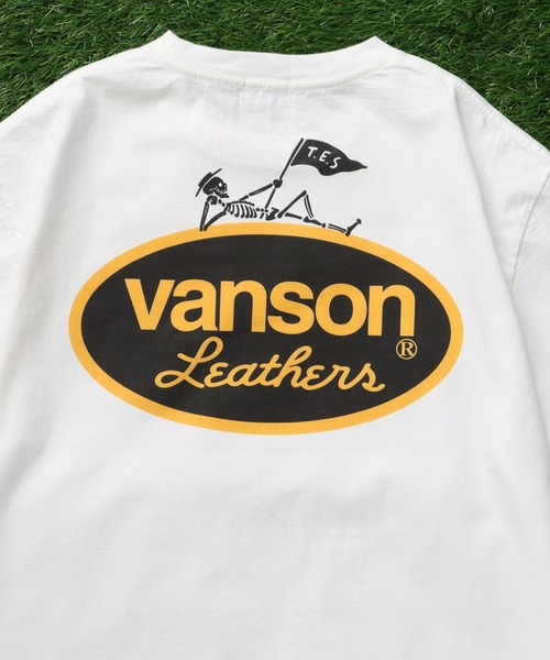 VANSON(ヴァンソン)の「TES x VANSON COLLABORATION T-SHIRT/ Tシャツ(Tシャツ/カットソー・メンズ・ブラック/ホワイト・XX-LARGE/X-LARGE/LARGE/MEDIUM/SMALL)」の4枚目の写真