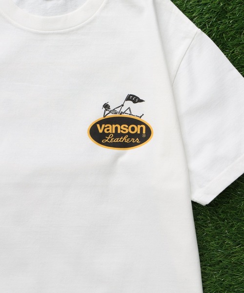 VANSON(ヴァンソン)の「TES x VANSON COLLABORATION T-SHIRT/ Tシャツ(Tシャツ/カットソー・メンズ・ブラック/ホワイト・XX-LARGE/X-LARGE/LARGE/MEDIUM/SMALL)」の6枚目の写真