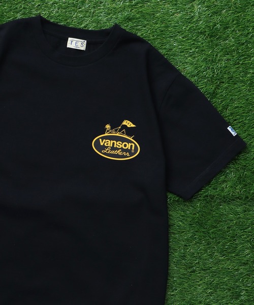 VANSON(ヴァンソン)の「TES x VANSON COLLABORATION T-SHIRT/ Tシャツ(Tシャツ/カットソー・メンズ・ブラック/ホワイト・XX-LARGE/X-LARGE/LARGE/MEDIUM/SMALL)」の10枚目の写真