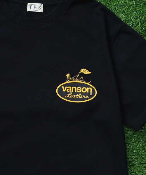 VANSON(ヴァンソン)の「TES x VANSON COLLABORATION T-SHIRT/ Tシャツ(Tシャツ/カットソー・メンズ・ブラック/ホワイト・XX-LARGE/X-LARGE/LARGE/MEDIUM/SMALL)」の11枚目の写真