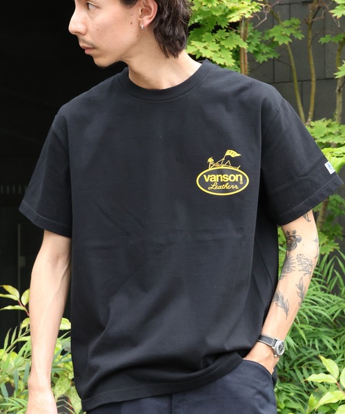 VANSON(ヴァンソン)の「TES x VANSON COLLABORATION T-SHIRT/ Tシャツ(Tシャツ/カットソー・メンズ・ブラック/ホワイト・XX-LARGE/X-LARGE/LARGE/MEDIUM/SMALL)」の14枚目の写真