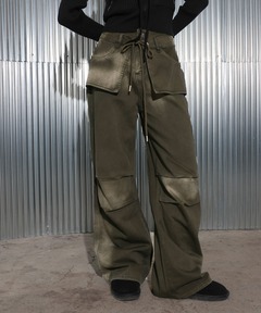 MIHARA YASUHIRO/ミハラヤスヒロ】C/R SATIN CARGO PANTS/サテンカーゴ