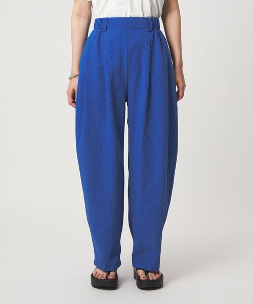 green label relaxing(グリーンレーベルリラクシング)の「【WEB限定】<at ease>カラミ カーブ パンツ(その他パンツ・レディース・ケリーグリーン/ブラック/ロイヤルブルー・SHORT/38/36/TALL)」の18枚目の写真