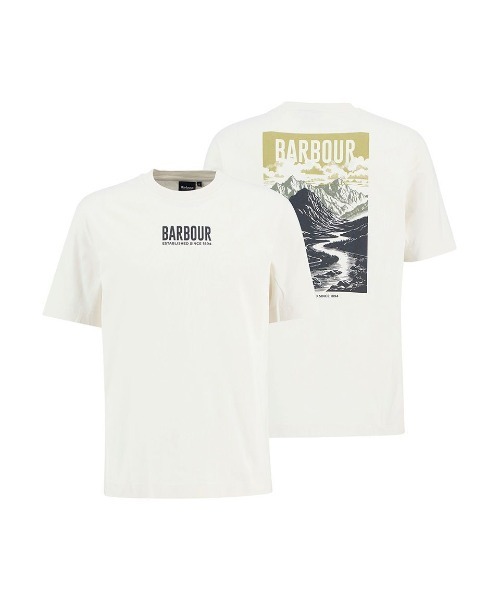 Barbour（バブアー）の「MordenGraphic Tシャツ（Tシャツ/カットソー・メンズ・ベージュ/オリーブ・MEDIUM/SMALL/LARGE）」の20枚目の写真