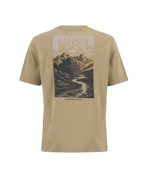 Barbour（バブアー）の「MordenGraphic Tシャツ（Tシャツ/カットソー・メンズ・ベージュ/オリーブ・MEDIUM/SMALL/LARGE）」の14枚目の写真