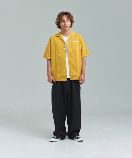 JACKROSE(ジャックローズ)の「Alcarza バック刺繍ボーリングシャツ(シャツ/ブラウス・メンズ・ブラック/イエロー/ホワイト/ブラック系2・M/L)」の14枚目の写真