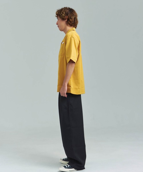 JACKROSE(ジャックローズ)の「Alcarza バック刺繍ボーリングシャツ(シャツ/ブラウス・メンズ・ブラック/イエロー/ホワイト/ブラック系2・M/L)」の11枚目の写真