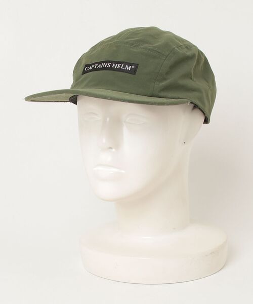 CAPTAIN'S HELM キャプテンズヘルム　オリーブグリーン L ブランド古着】Captains Helm｜キャプテンズヘルムのキャップ