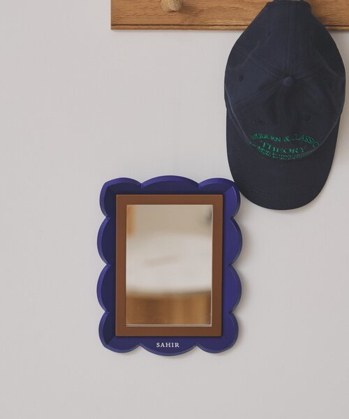 SAHIR（サヒール）の「【SAHIR サヒール】mokumoku mirror　もくもくミラー（ミラー・レディース・ピンク/アイボリー/ブルー・0）」の2枚目の写真