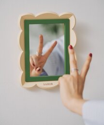 SAHIR（サヒール）の「【SAHIR サヒール】mokumoku mirror　もくもくミラー（ミラー）」