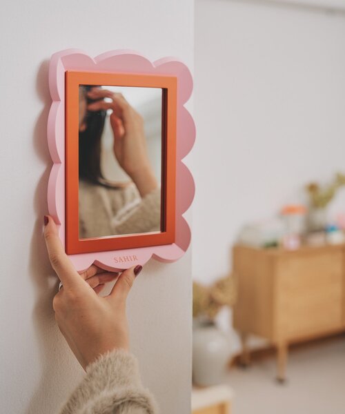 SAHIR（サヒール）の「【SAHIR サヒール】mokumoku mirror　もくもくミラー（ミラー・レディース・ピンク/アイボリー/ブルー・0）」の19枚目の写真