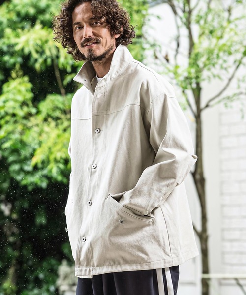 CAMBIO（カンビオ）の「mj11682- M-65ミリタリースタンドムラツイルジャケット(BP-BFA0128)（ミリタリージャケット・メンズ・ブラック/カーキ/アイボリー・L/M/S）」の14枚目の写真