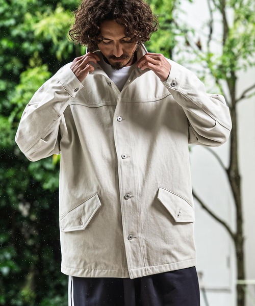 CAMBIO（カンビオ）の「mj11682- M-65ミリタリースタンドムラツイルジャケット(BP-BFA0128)（ミリタリージャケット・メンズ・ブラック/カーキ/アイボリー・L/M/S）」の15枚目の写真