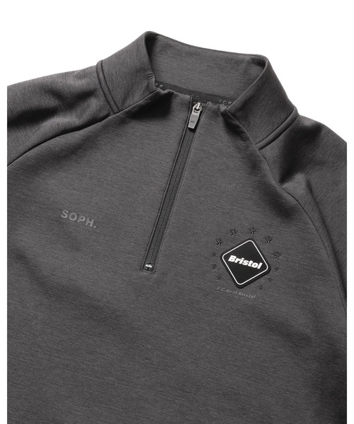 F.C.Real Bristol(エフシーレアルブリストル)の「QUARTER KNIT ESSENTIAL HALF-ZIP TOP(その他トップス・メンズ・チャコールグレー/ブラック・MEDIUM/LARGE/X-LARGE/SMALL)」の4枚目の写真