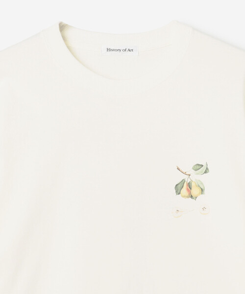 Bshop(ビショップ)の「History of Art | プリントTシャツ PEAR MEN(Tシャツ/カットソー・メンズ・ホワイト系その他・M/XL/L)」の4枚目の写真