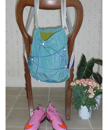 MAISON CREME（メゾンクレム）の「[Archive] Twinkle string backpack_Light blue（バックパック/リュック）」